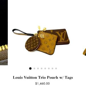 LV wristlet / brand new hardly used